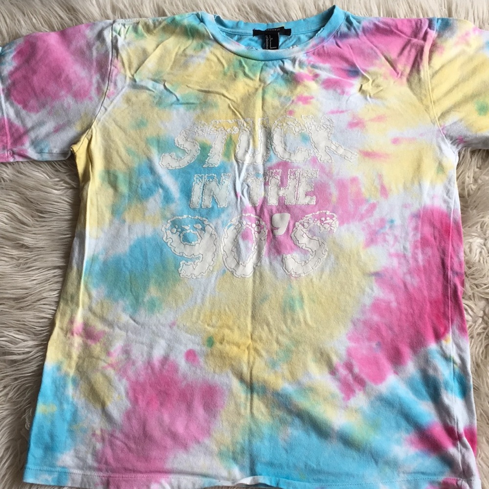 Tie-Dye "stuck in the 90s" Tee